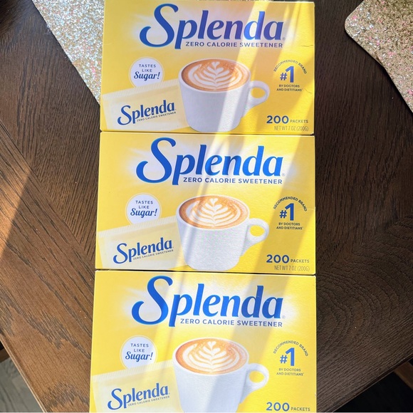 Splenda Sweetener 3 NEW Boxes 600 packets total - Picture 1 of 4